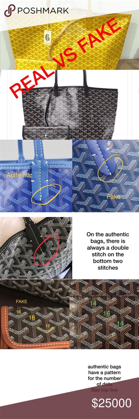 how to distinguish fake goyard|authentic goyard wallet.